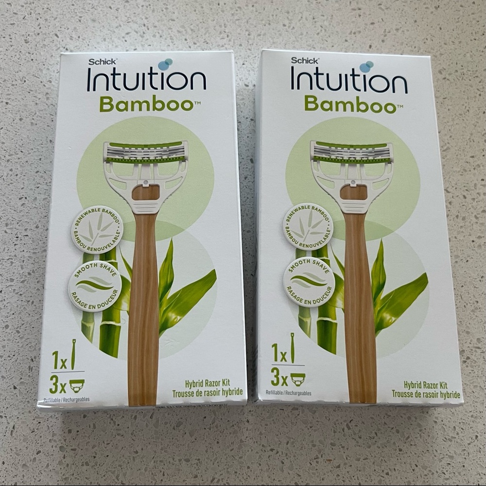Schick Intuition Bamboo Razor